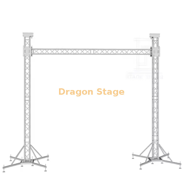 Led Display Screen Stage Background Truss for Led Video Wall 6x6m