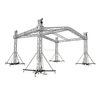 Outdoor Concert Event Stage Curved A Roof Trusses with Lift for Sale 8x6x6m