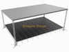 Aluminum Event Stage with Flat Roof Trusses for Sale 13x11x7m