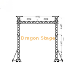4x4.5m Professional Aluminum LED Screen Support Truss