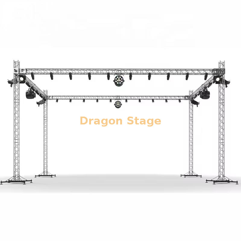 Portable Aluminum Roof Truss System 60x60x33ft