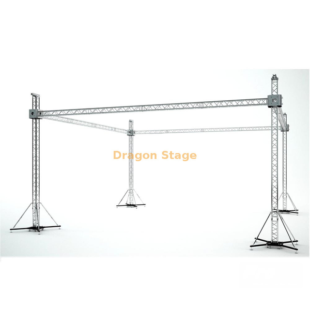 Outdoor Concert Lighting Design for Truss System 8x8x4