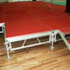 mobile portable adjustable aluminum stage 5x10m height 0.6-1m