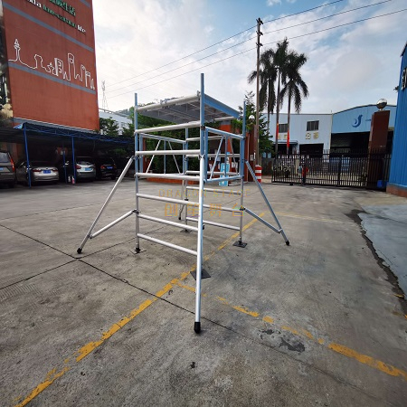 BSCI Certified Light Weight Scaffolding Tower for Port Works