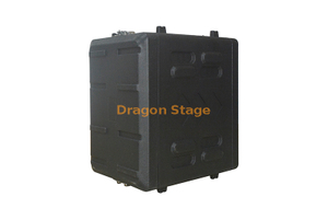 Durable Assembly Mobility Army Case Plastic Military Box Waterproof Plastic Carrying Case 8U, 12U,14U,16U for Sale