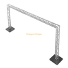 Goal Post Style Square Aluminum Truss Spigot Bolt System for Exhibition Stage Show Event Concert