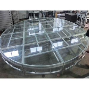 Arena Import Acrylic Red Circular Stage