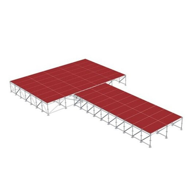 shaped mobile concert T Stage