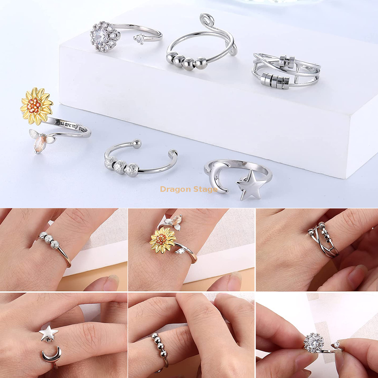 How to choose a event ring according to finger shape?