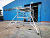 Film Tv Production Company Sports Events Video Cameras Shooting Used Aluminum Mobile Working Platform Scaffolding