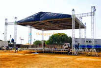 Aluminum Pitched Roof Truss for Concert Event 60x50x30ft 