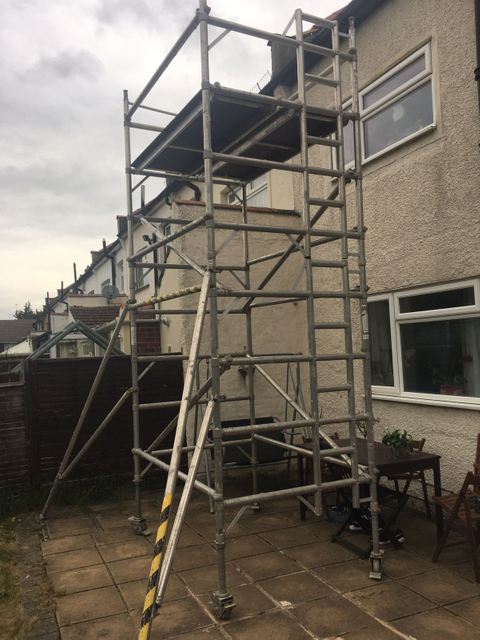 12m working height single width building scaffolding for apartment
