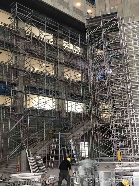 TUV Versatile Access Tower Scaffolding for Factory Construction Works