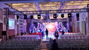 Aluminum Lighting Arched Truss Stage Roof Truss System