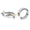 Fashion Jewellery Personalized Creative Kiss Fish New Design Finger Silver Stainless Steel Couple Ring