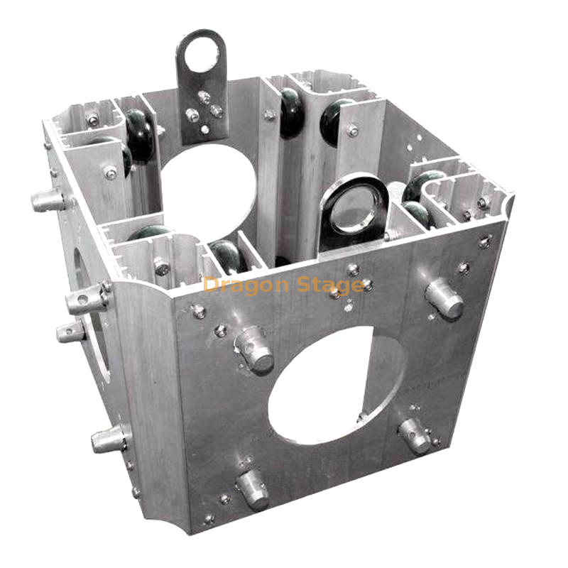 Ground Support Sleeve Block for F34 Truss Pillar Connecting F34 And F44 Truss Beam (2)