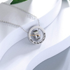 Kpop BTS JIMIN V SUGA JK Necklace Bagtag Boys Team Army Jewelry Gift BTS Logo double Circle Pendant Necklace