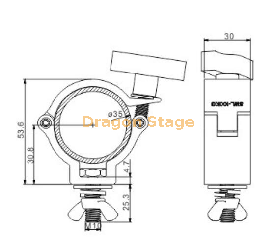 3501IN lighting clamp1