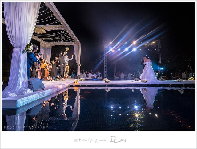 Transparent Swimming Pool Wedding Stage 4X4FT