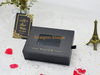 Fashion Luxury Drawer Slide Out Gift Box Custom Color Rigid Hard Paper Perfume Packaging Boxes with Clear Window