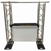 Aluminum DJ Event Facade Truss Booth Detachable Table And Facade Dj Booth Stand