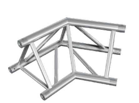 FT43-C22/HT43-C22 triangle tubes 50×2 truss lighting aluminum