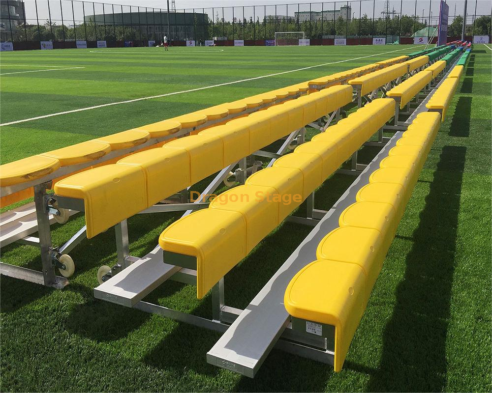 Aluminum Mobile Outdoor Stadium Seating Grandstand (3)