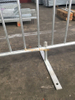 Powder Coated Steel Crowd Control Barrier Widely Used for Traffic