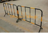 Portable galvanized Steel Traffic Crowd Control Barrier for Car Road