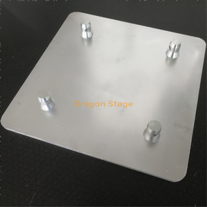 Aluminum Spigot Truss Aluminum Base Plate with Handles 300mm 400mm 500mm 600mm 800mm