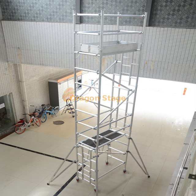 Aluminum Alloy Single-Width Modular Scaffolding