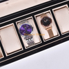 6 Slot Leather Watch Box Sotrage Display Case Organizer In 1 Box