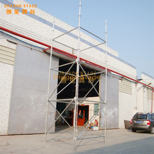 Hot Dip Galvanized Steel Frame Moving Layher Tower Truss Scaffolding for Sale