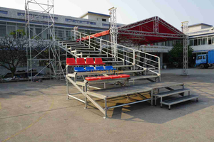 School Popular Style Steel Structure Bleacher Stadium Seating Movable Seat