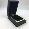 Luxury touch paper perfume box black