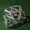 PA Tower Aluminum Truss Triangle Hinge / Line Array Lift Tower Base Connector/ Custom 4 Faces Joint Connector
