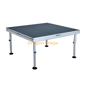 Aluminum Quick Stage For Concert Performance 1x2m 1.22x1.22m 1x1m 1.22x2.44m height 0.4-0.6m