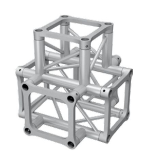 LT34-T55 box tubes 50×2 lighting truss