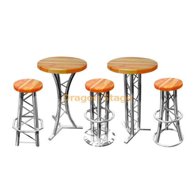 Club Style Curved Bar Stool Aluminum Profiles And High Quality Pine Wood Topping Bar Chair (4)