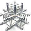 dragonstage Aluminum Spigot 300x300mm / 289x289mm Square Box 5 Ways Corner Truss