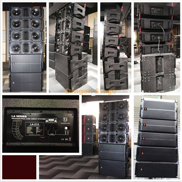 Outdoor Event Sound Speaker 24+16 LA-210 Line Array & LA-218 Dual 18" Subwoofer