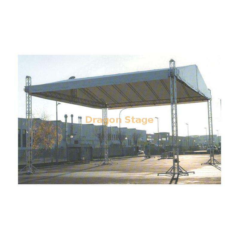 Small Event Stage And Trusses for Outdoor Performance 9x5x6m