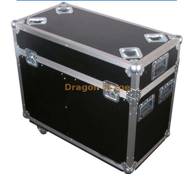 Event Professional Manufacture LED Display Aluminum Black Flight Case