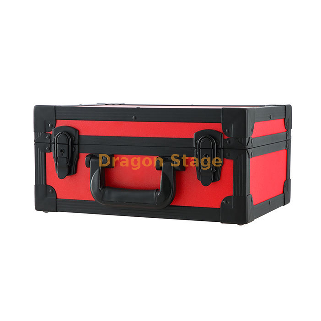 Customized Event Waterproof Hard Black And Red Aluminum Case Box