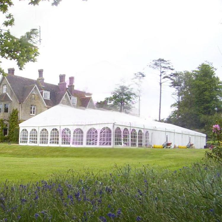 Outdoor Tent With Church Windows