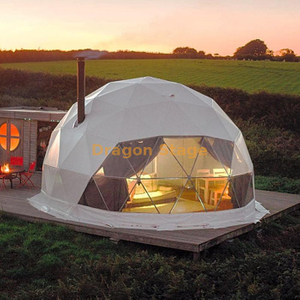 Factory Sale White Glamping Party Outdoor Dome Tent for Travel Reception Hotel