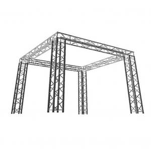 Global Truss SQ-10x20 Square Tradeshow Booth