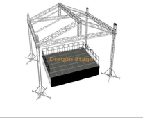 Event Stage And Trusses 8x5x5m