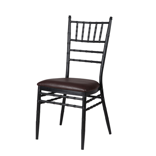 Manufacturer's direct supply of metal bamboo chairs, wedding banquet chairs, iron tube bamboo chairs, soft package dining chairs, hotel backrests, chairs