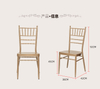 Manufacturer's direct supply of metal bamboo chairs, wedding banquet chairs, iron tube bamboo chairs, soft package dining chairs, hotel backrests, chairs